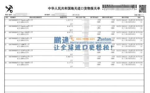 日本口罩進(jìn)口報關(guān)案例2