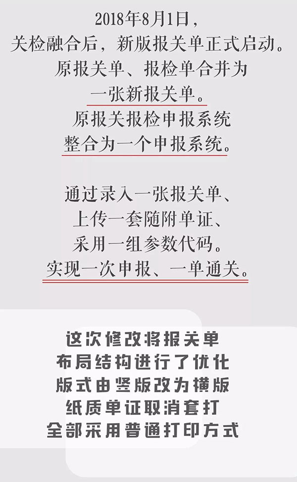 報(bào)關(guān)單極簡(jiǎn)迭代史