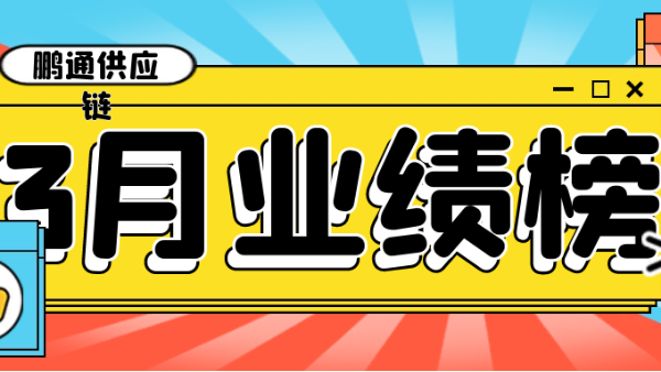 不斷超越自我，就能遇見美好！——鵬通3月光榮榜！